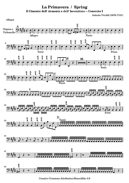 SCARICA PRIMAVERA DI VIVALDI